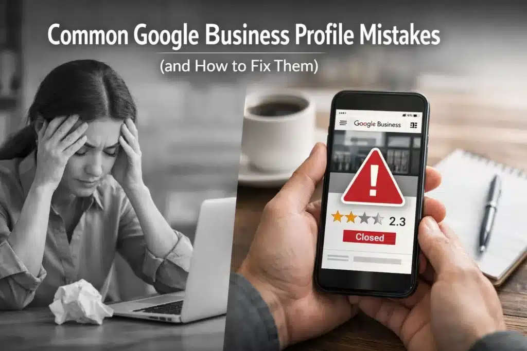 Common Google Business Profile Mistakes (and How to Fix Them)