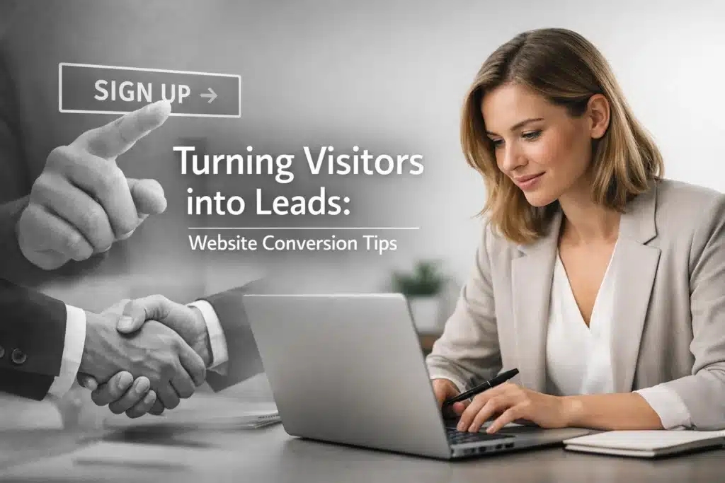 Turning Visitors into Leads: Website Conversion Tips